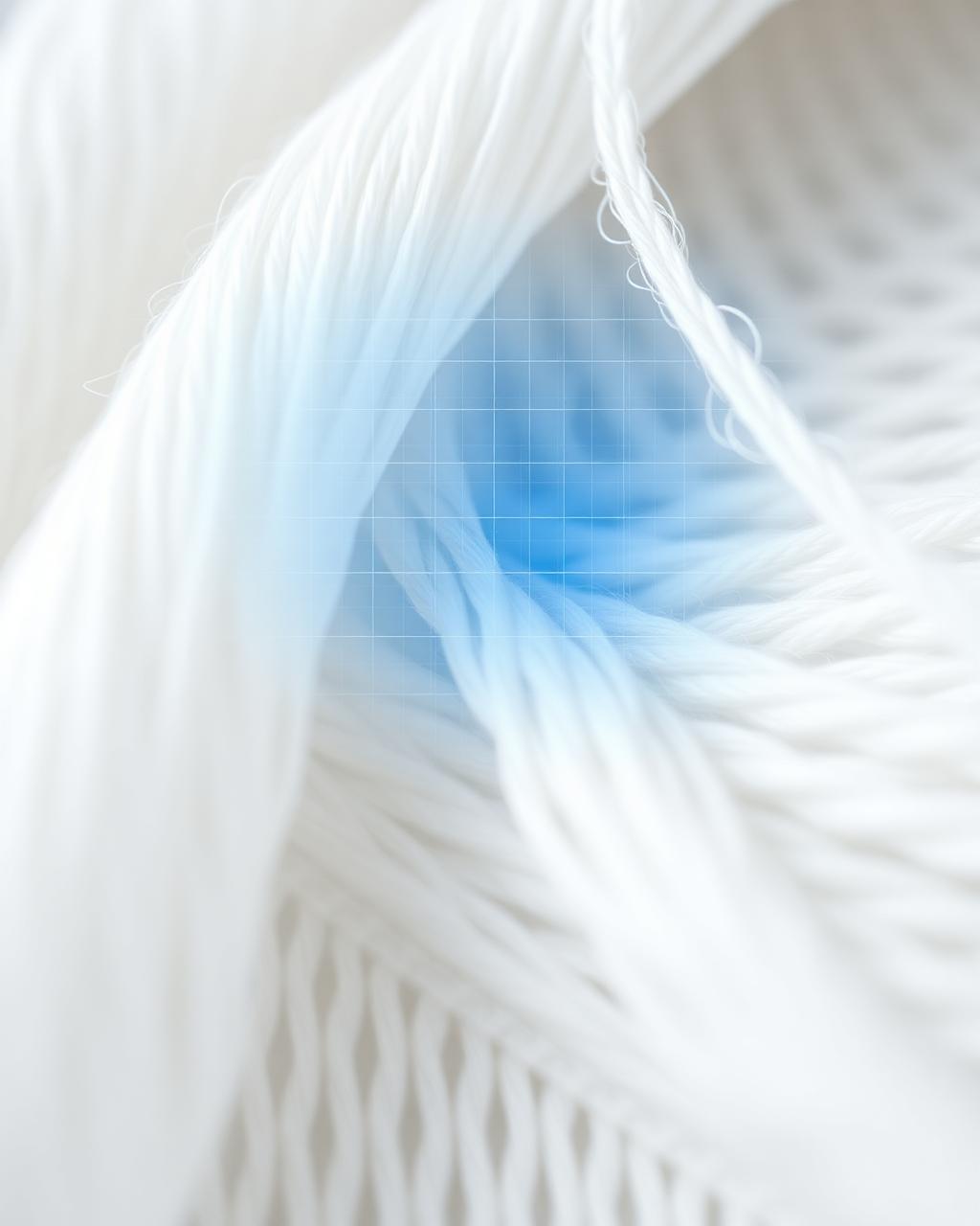 Macro fabric scan with diagnostic grid overlay